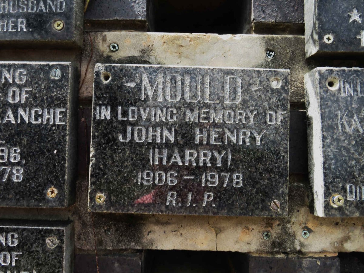 MOULD John Henry 1906-1978