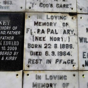 PALMARY Flora nee NORTH 1866-1964
