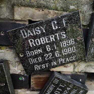 ROBERTS Daisy C.F. 1896-1980