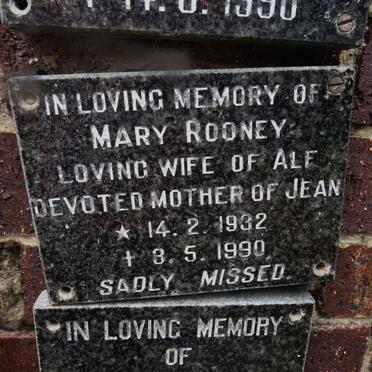 ROONEY Mary 1932-1990
