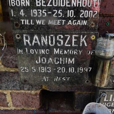 RANOSZEK Joachim 1913-1997