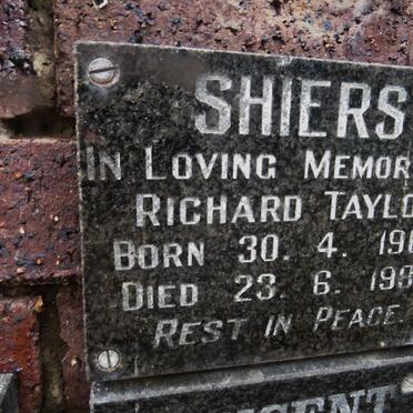 SHIERS Richard Taylor 1905-1989