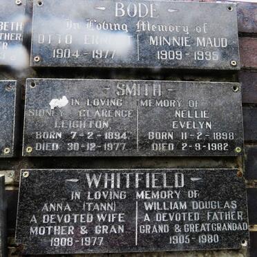 SMITH Sidney Clarence Leighton 1894-1977 &amp; Nellie Evelyn 1898-1982