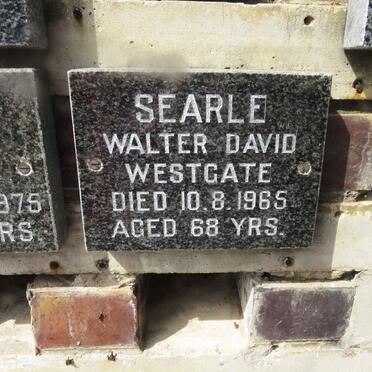 SEARLE Walter David Westgate -1965