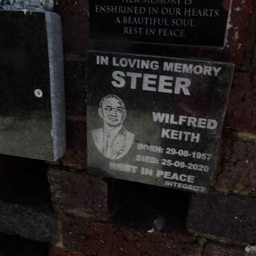 STEER Wilfred Keith 1957-2020