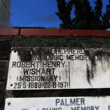 SHEPHERD Robert Henry Wishart 1888-1971