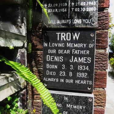 TROW Denis James 1934-1992