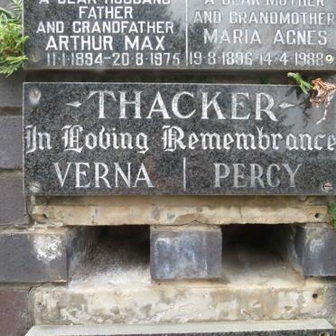 THACKER Percy &amp; Verna