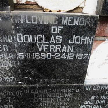 VERRAN Douglas John 1890-1971