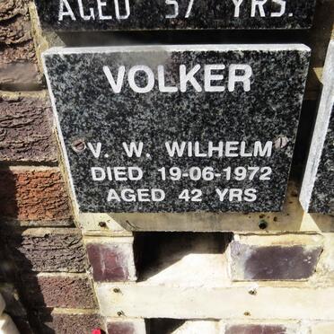 VOLKER V.W. Wilhelm -1972