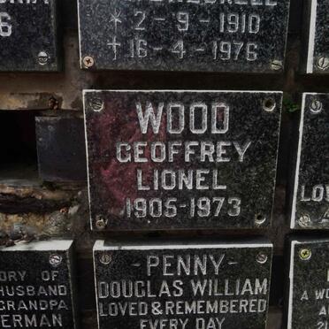 WOOD Geoffrey Lionel 1905-1973