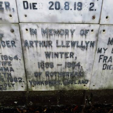 WINTER Arthur Llewllyn 1896-1964