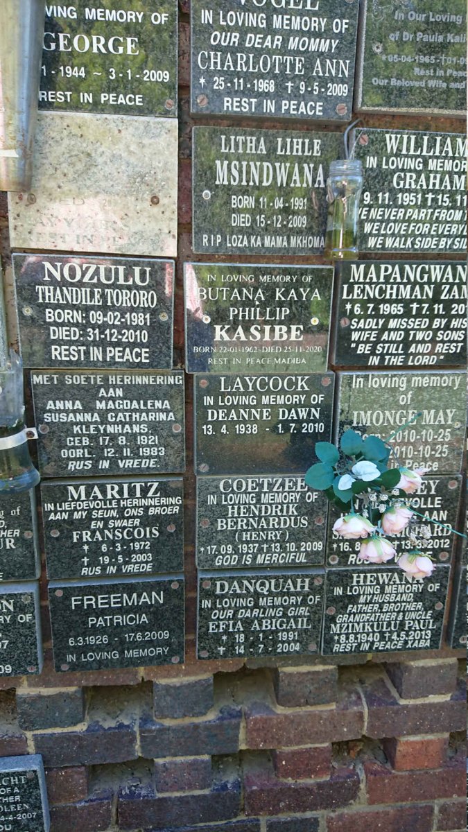 10. Memorial Wall