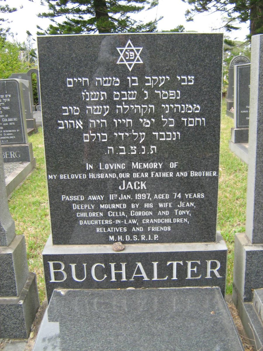 BUCHALTER Jack -1997