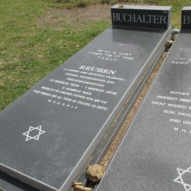 BUCHALTER Reuben 1926-2018