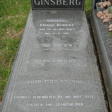 GINSBERG Franz Robert 1925-1992