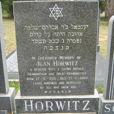 HORWITZ Jean 1923-2004