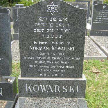 KOWARSKI Norman -1991