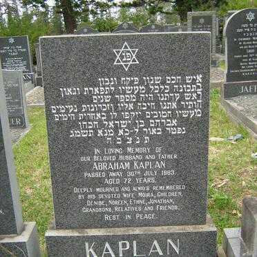 KAPLAN Abraham -1983 