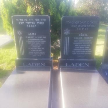 LADEN Cecil 1910-2009 &amp; Alma 1922-2018