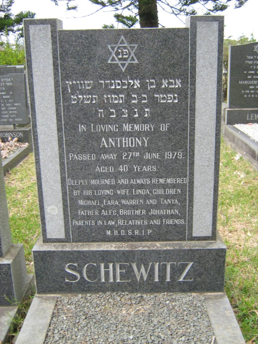 SCHEWITZ Anthony -1979 