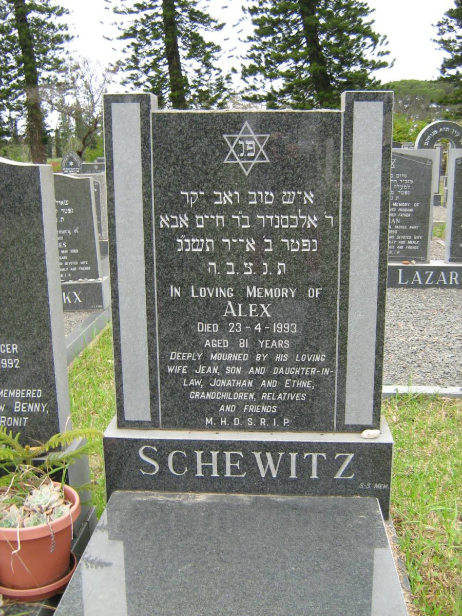 SCHEWITZ Alex -1993