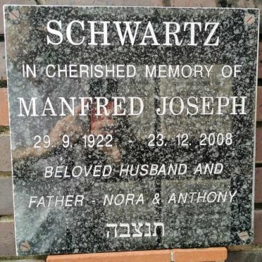 SCHWARTZ Manfred Joseph 1922-2008