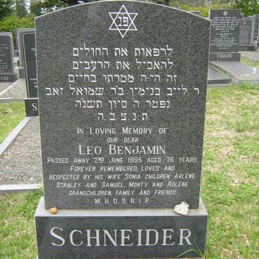 SCHNEIDER Leo Benjamin -1995