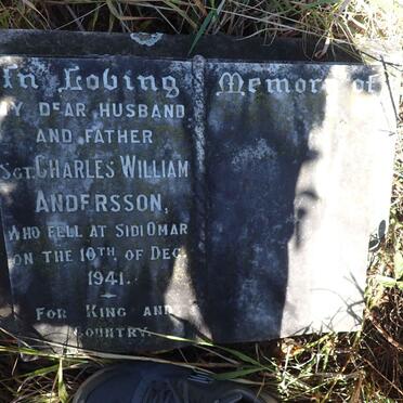 ANDERSSON Charles William -1941
