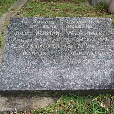 ARNDT Julius Herman W. 1868-1939