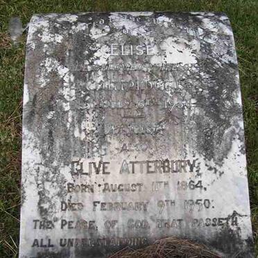 ATTERBURY Clive 1864-1950 &amp; Elise -1930
