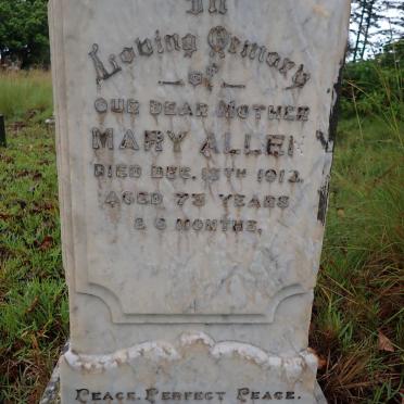 ALLEN Mary -1912