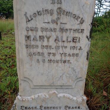 ALLEN Mary -1912