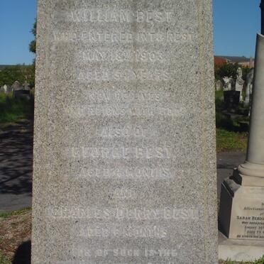 BEST William -1903 :: BEST  George :: BEST Charles Derry