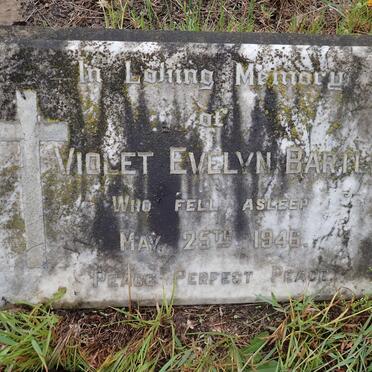 BARTLETT Violet Evelyn -1946
