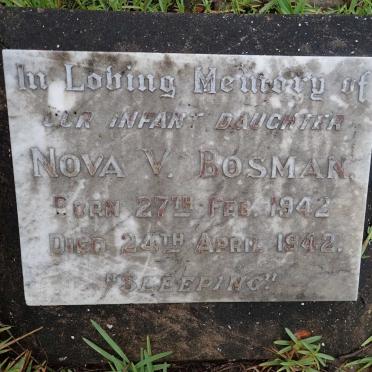 BOSMAN Nova V. 1942-1942