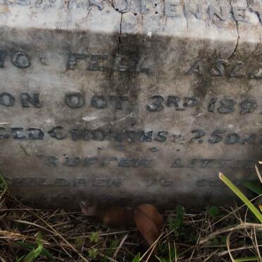 BENNETT Alfred Charles -1899 _1