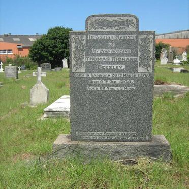 BEESLEY Thomas Richard 1876-1944