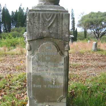 BERTRAM Heinrich 1881-1960