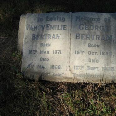 BERTRAM Fanny 1871-1956 :: BERTRAM George 1856-1939