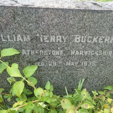 BUCKERFIELD William Henry -1935
