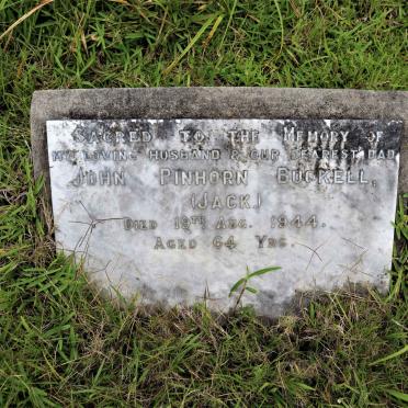 BUCKELL John Pinhorn -1944