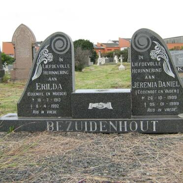 BEZUIDENHOUT Erilda 1913-1992 &amp; Jeremia Daniel 1909-1999