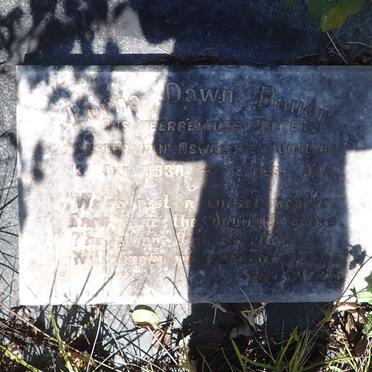 BAUER Lorna Dawn 1930-1944