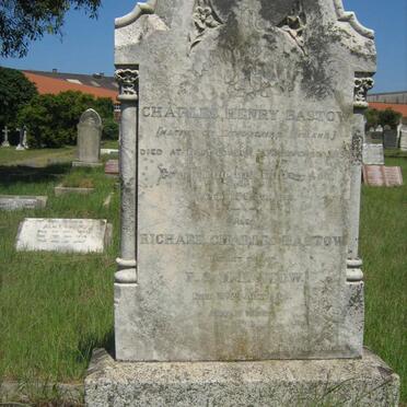 BASTOW Charles Henry -1897 :: BASTOW Richard Charles 1902