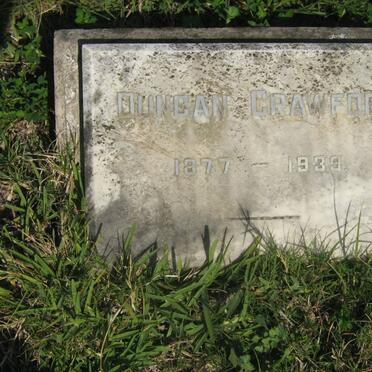 CRAWFORD Duncan 1877-1939