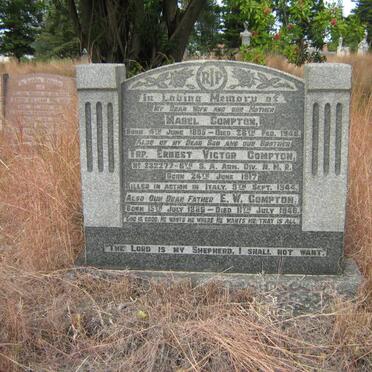 COMPTON E.W. 1886-1946 &amp; Mabel 1895-1946 :: COMPTON Ernest Victor 1917-1944