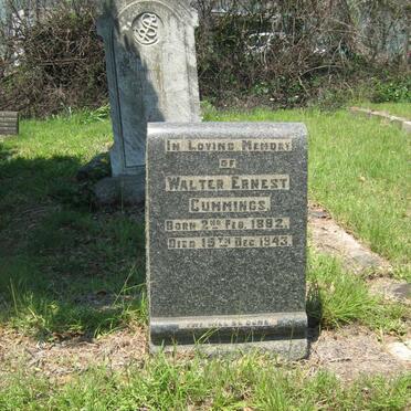CUMMINGS Walter Ernest 1882-1943