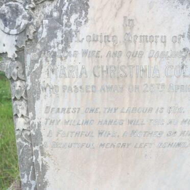 COLLS Maria Christinia -1922