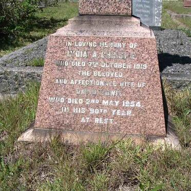 CHRISTIE Lydia A. -1919 :: BOWIE David -1954